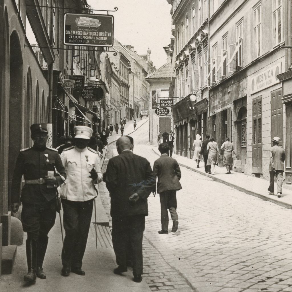 Ulica Pavla Radića, oko 1935. godine